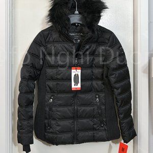 BLACK Nautica‎ women Puffer Jacket